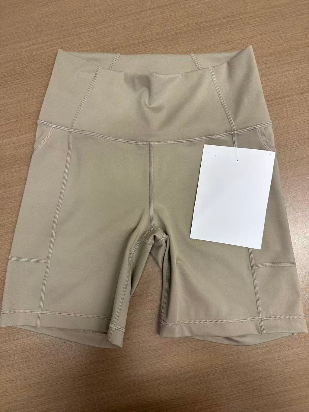 SUNEDGE Womens Workout Shorts with Pockets High Wasted for Gym Yoga 78/22