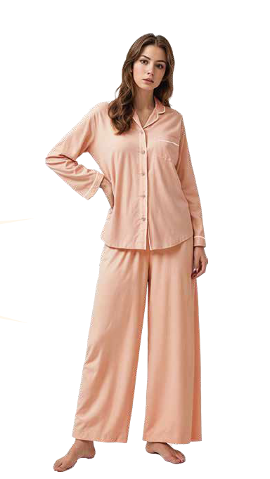 SUNEDGE Womens Dusty Rose Pajama Loungewear